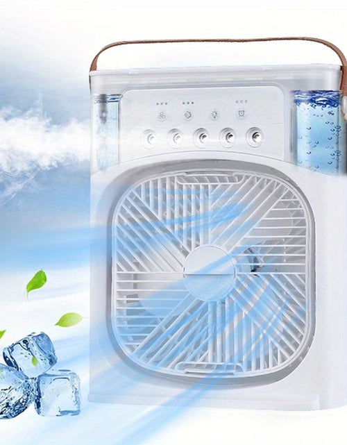 Load image into Gallery viewer, Portable Air Conditioner Fan Household Small Air Cooler Humidifier Hydrocooling Fan Portable Air Adjustment for Office 3 Speed
