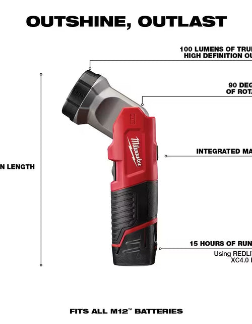 Load image into Gallery viewer, M12 12V Lithium-Ion Cordless Combo Kit (5-Tool) with Two 1.5Ah Batteries, Charger &amp; Tool Bag
