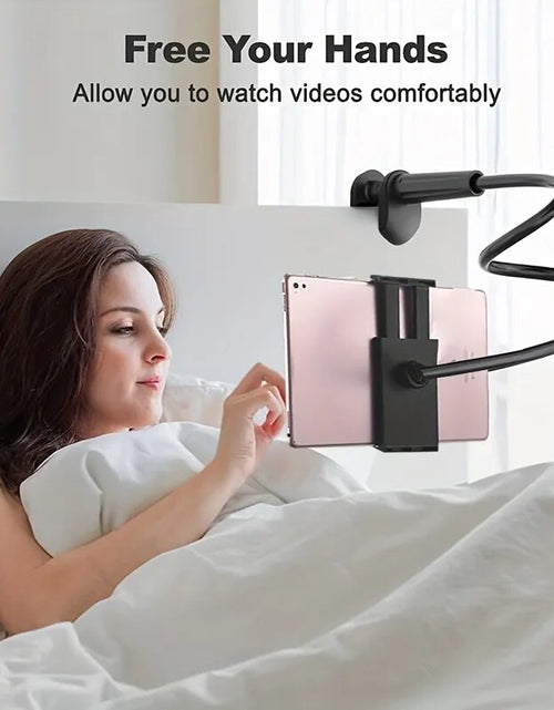 Load image into Gallery viewer, Lazy Bedside Desktop for Live Mobile Phone Tablet Stand: Supports Desktop Stands Such as Xiaomi, Iphone, Ipad
