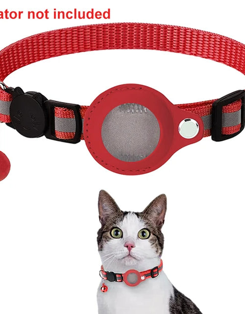 Load image into Gallery viewer, Anti-Lost Pet Cat Collar for the Apple Airtag Protective Tracker anti Lost Positioning Collar Waterproof Reflective Pet Collars
