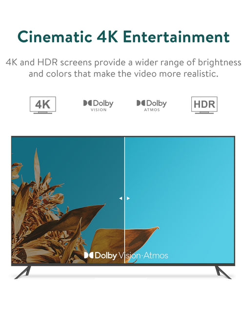 Load image into Gallery viewer, Google TV 4K Pro Streaming Device (New, 2024), 4K UHD Resolution, Dolby Vision &amp; Dolby ATMOS, Hands-Free Voice Control, Smart Hub
