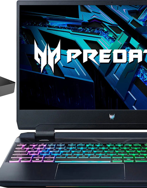 Load image into Gallery viewer, Predator Helios 300 Gaming/Entertainment Laptop (Intel I7-12700H 14-Core, 15.6In 165Hz Full HD (1920X1080), NVIDIA Geforce RTX 3060, Win 11 Home) with WD19S 180W Dock
