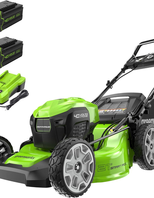 Load image into Gallery viewer, 40V 21&quot; Brushless Cordless (Smart Pace / Self-Propelled) Lawn Mower (75+ Compatible Tools), (2) 4.0Ah Batteries and Charger Included
