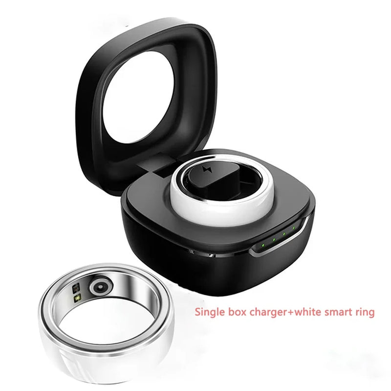 2024 New NFC Smart Ring Men Sports Fitness Tracker Women Waterproof Sports Fitness Smart Ring for Android IOS PK R1 Lovers+Box