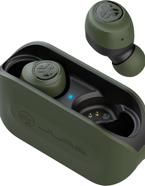 Load image into Gallery viewer, Go Air True Wireless Bluetooth Earbuds + Charging Case | Green | Dual Connect | IP44 Sweat Resistance | Bluetooth 5.0 Connection | 3 EQ Sound Settings:  Signature, Balanced, Bass Boost
